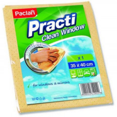 Салфетка для полировки стекол 35*40см PACLAN PRACTI CLEAN WINDOW